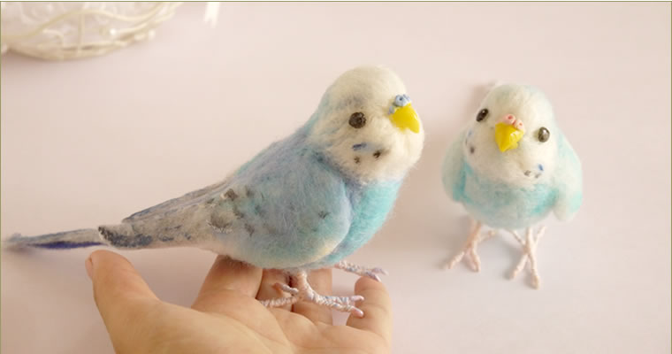 非売品 小物入れ オカメインコ、セキセイインコ ハンドメイド その他